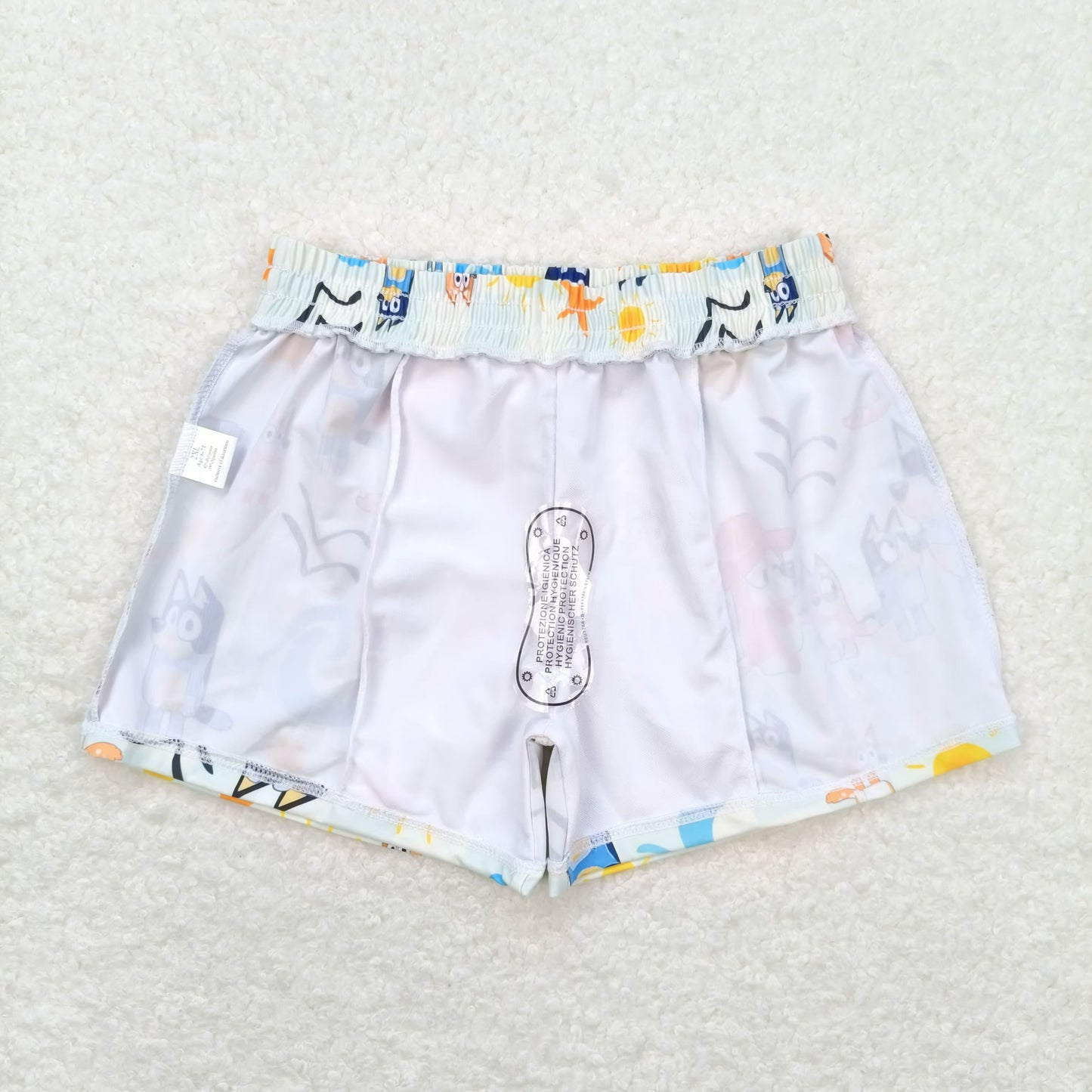 S0362 Cartoon Bluey Boys Swimming Trunks High Quality RTS 202508