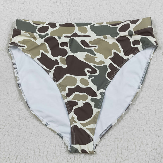 S0571 Women Camouflage Swimming Briefs 202507 RTS