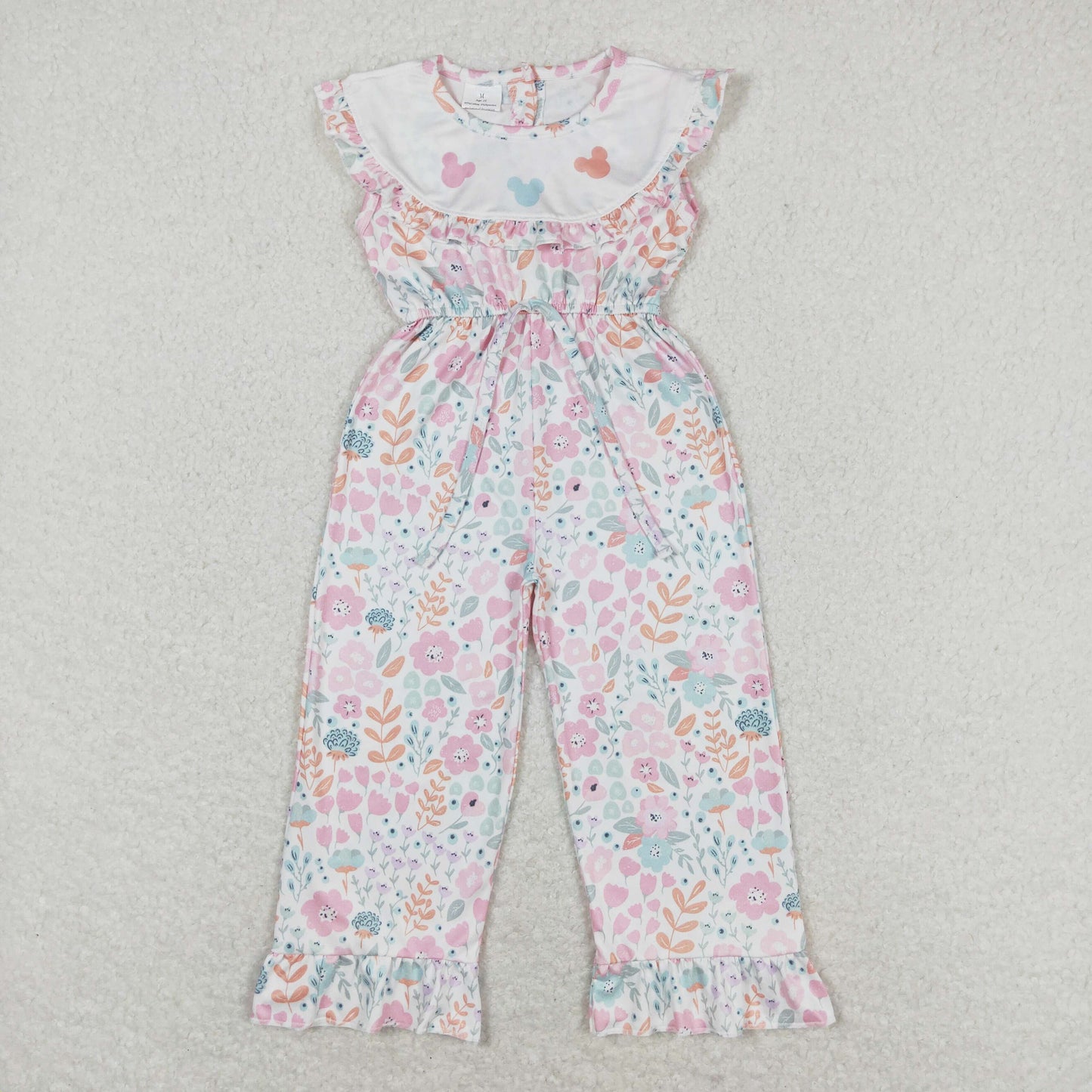 SR1139 Flower lace sleeveless romper high quality wholesale baby girl romper sweet