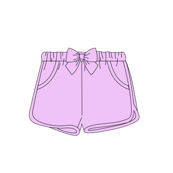 preorder SS0151 Purple Girls Shorts Pants