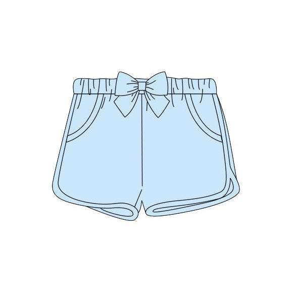 preorder SS0153 Blue Girls Shorts Pants