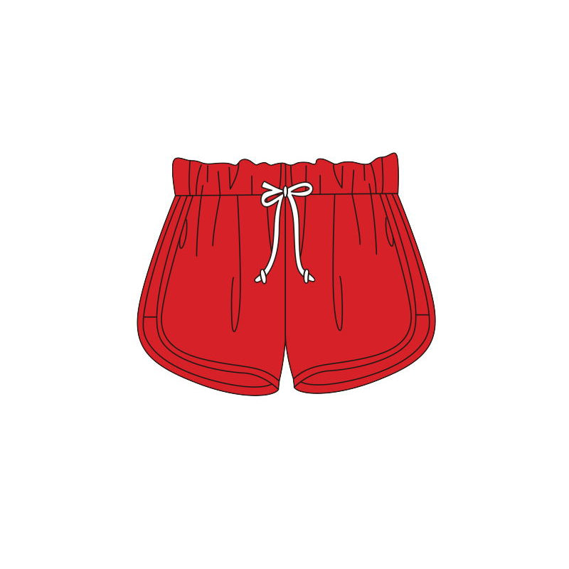 preorder SS0155 Red Girls Shorts Pants