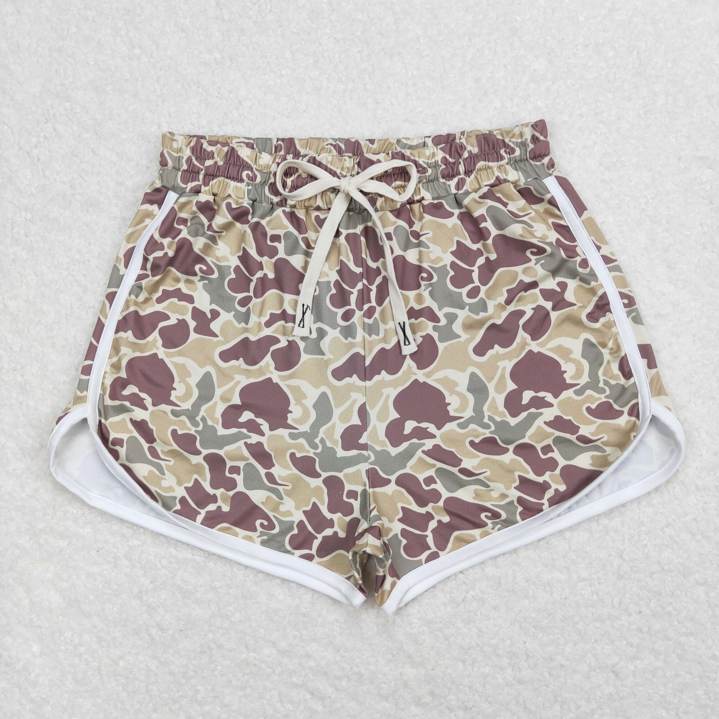 SS0177 Adult Girls High Quality Brown Camouflage Shorts RTS 202509