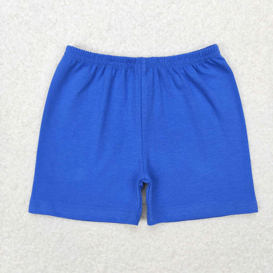 SS0276 Pure cotton blue shorts high quality wholesale China kids clothing girls