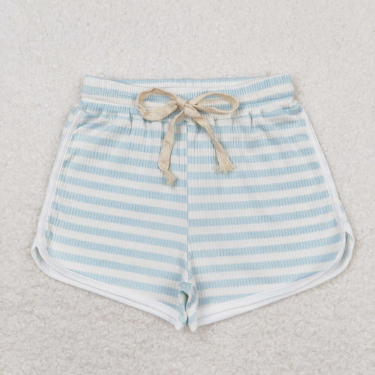 SS0334/47 Color thick striped shorts high quality wholesale baby girl clothes