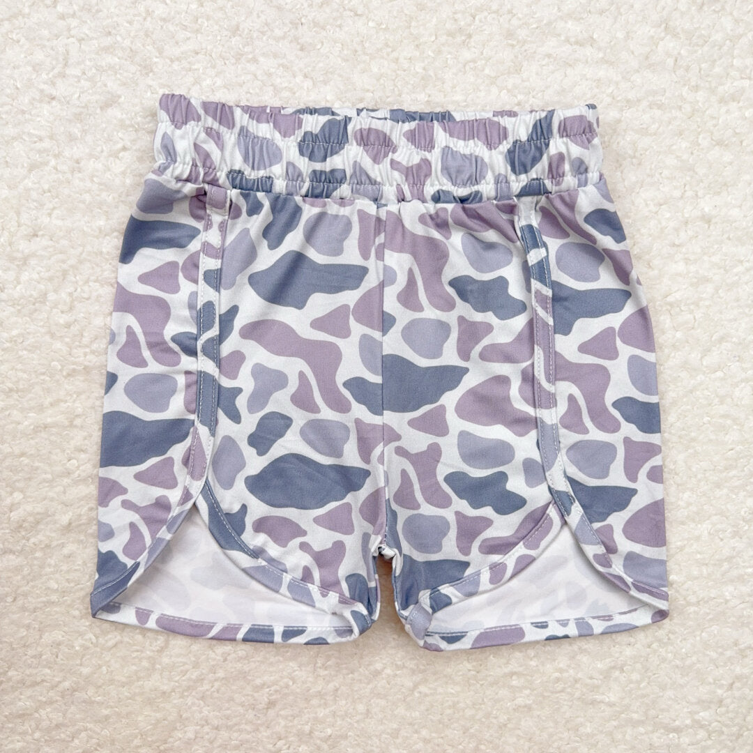 SS0361 Grey camouflage shorts