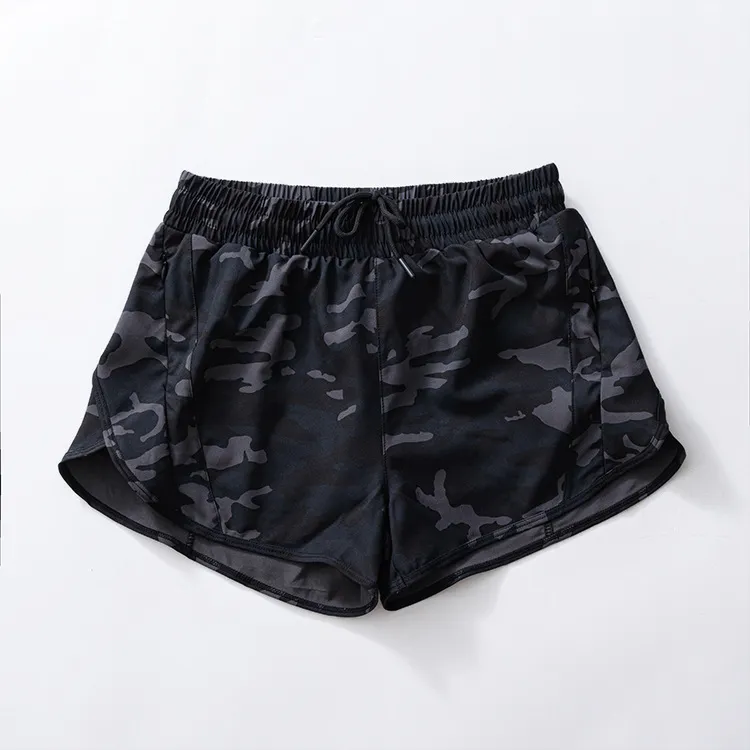 preorder SS0479 Black Grey Camouflage Yoga Shorts Girls boutique outfit 202503