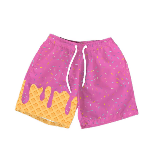 preorder SS0616 Boys Boutique Hot Pink Shorts 202506