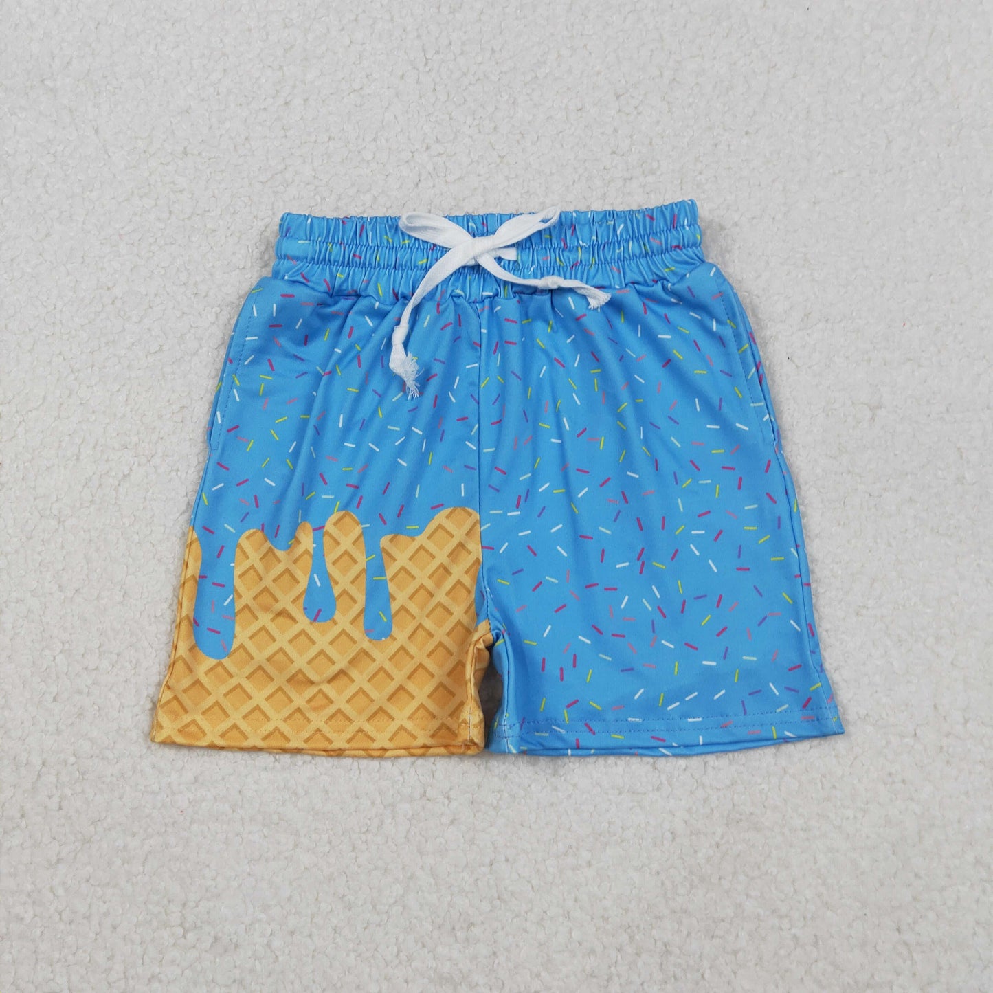 SS0619-2 Boys Boutique Blue Shorts 202510 RTS