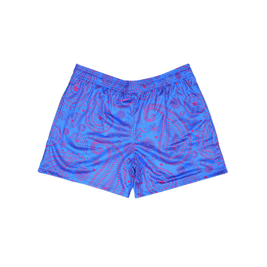 preorder SS0630 Boys Boutique Blue Graphic Shorts 202507