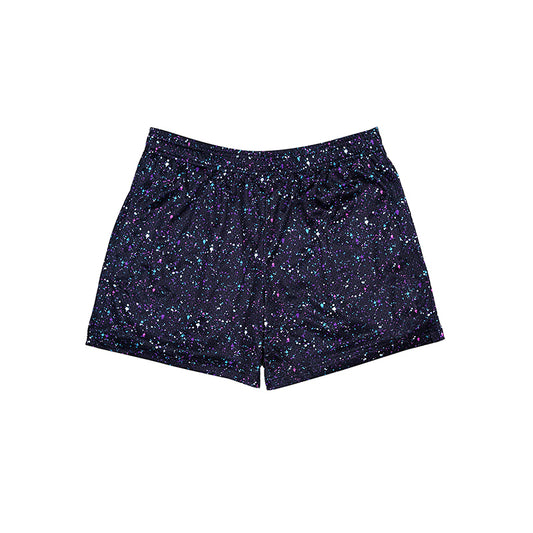 preorder SS0631 Boys Boutique Colored Dots Black Shorts 202507