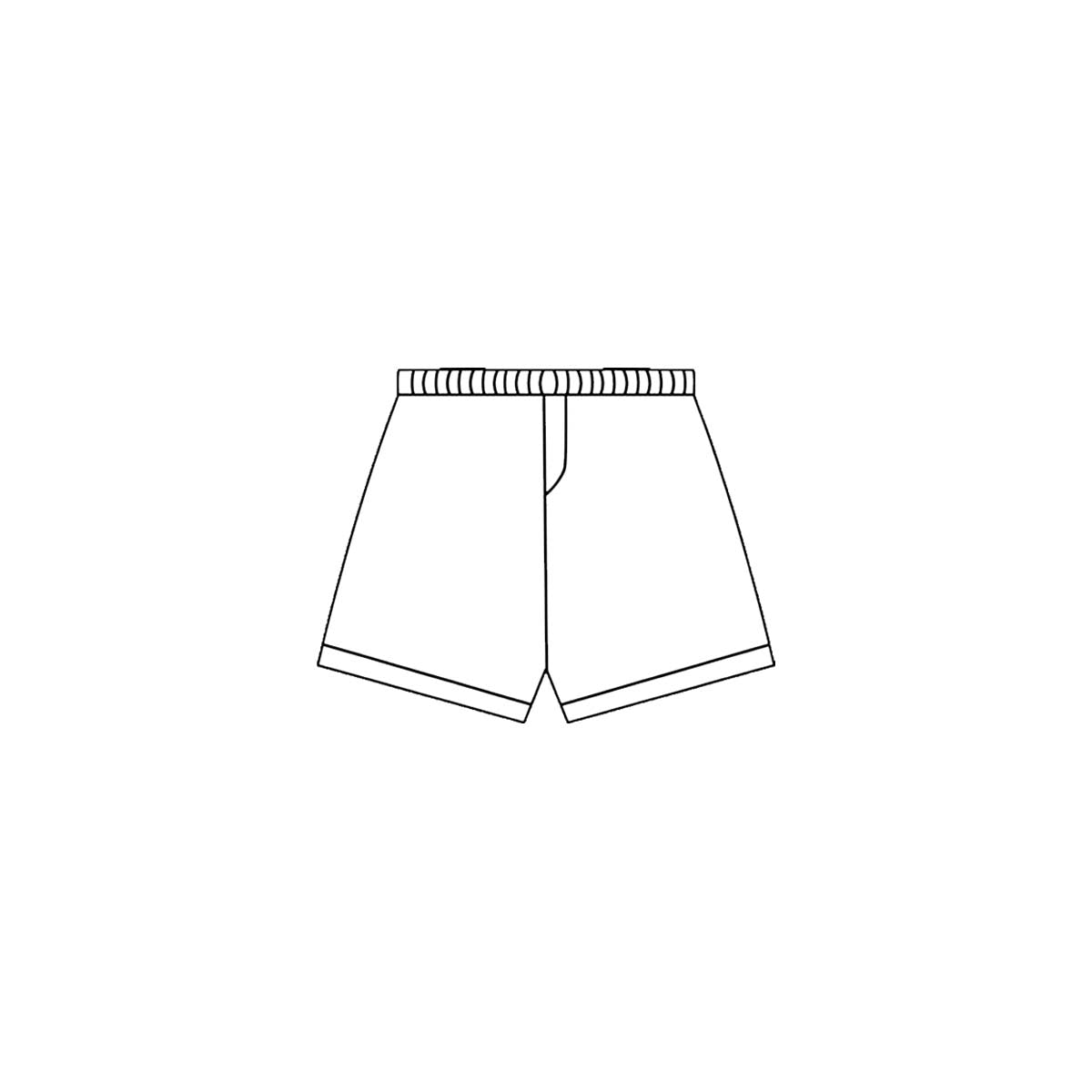 MOQ 8 preorder SS0663 Solid White Girls Yoga Shorts 202510
