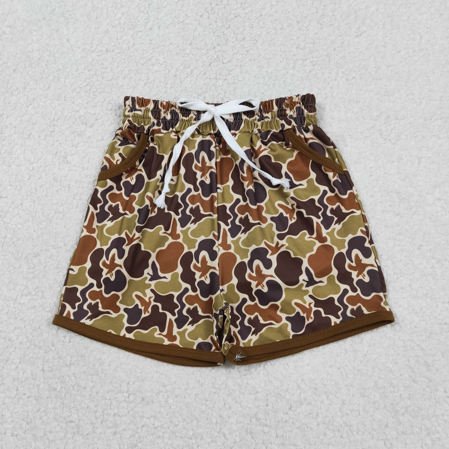 SS0673 Deer Duck Hunting Camouflage Boys Shorts 202603 RTS