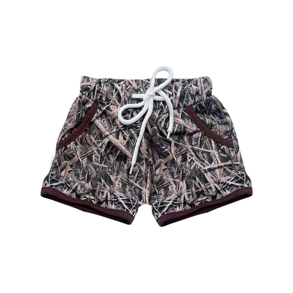 MOQ 8 preorder SS0674 Camouflage Boys Shorts 202510