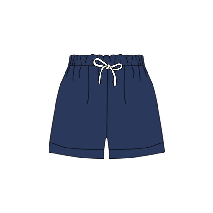 MOQ 5 PCS Preorder SS0746 Navy Blue Boys Shorts 202511