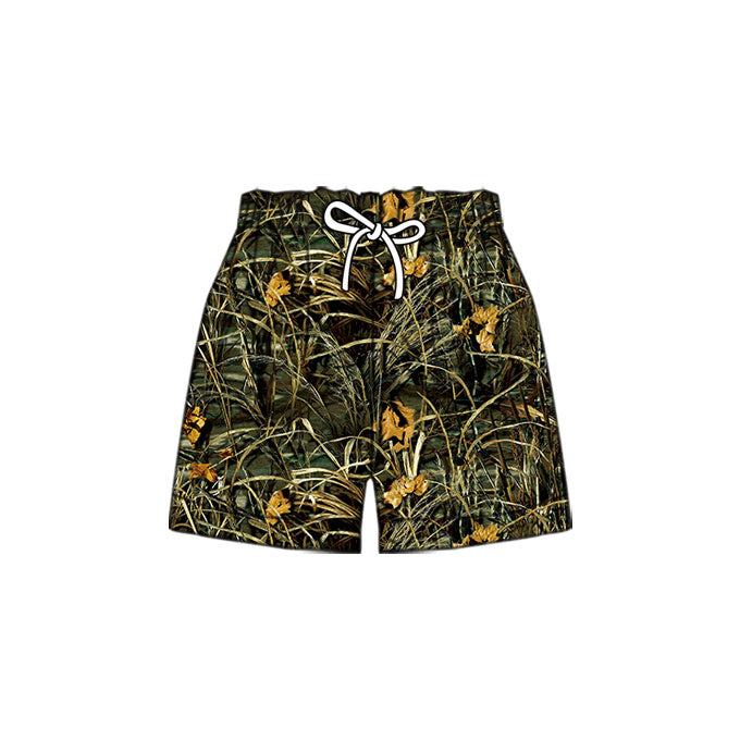 MOQ 5 PCS Preorder SS0747 Branch Leaf Boys Shorts 202511