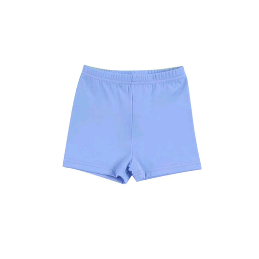 MOQ 5 PCS preorder SS0831 Light Blue Girls Yoga Shorts 202601