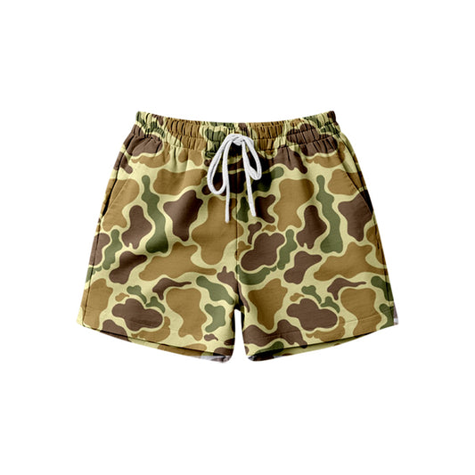MOQ 5 PCS SS0845 Preorder Adult Female Yellow Green Brown Camouflage Shorts 202601