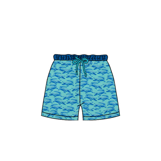 MOQ 5 PCS Preorder SS0887 Crocodile Blue Green Boys Shorts 202604
