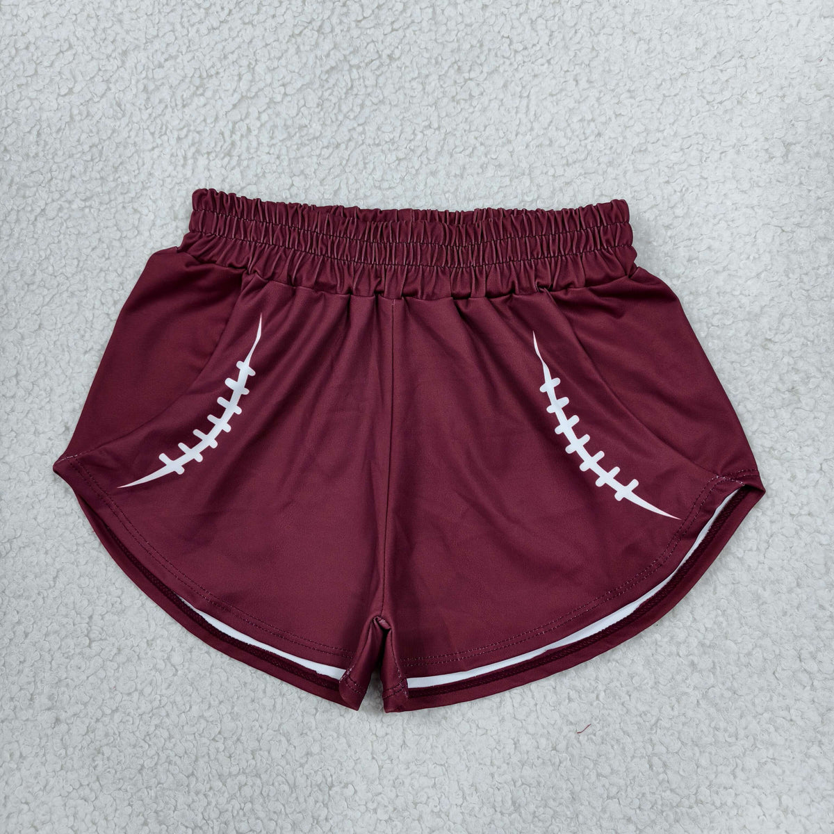 SS0913 Baseball Yoga Girl's Shorts