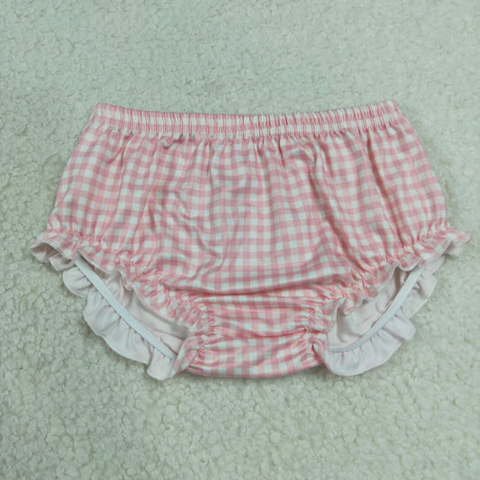 SS0939 Pink Plaid Girls Briefs 202607 RTS