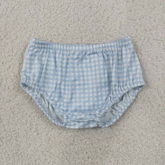 SS0964 Blue Plaid Girls Briefs 202607 RTS