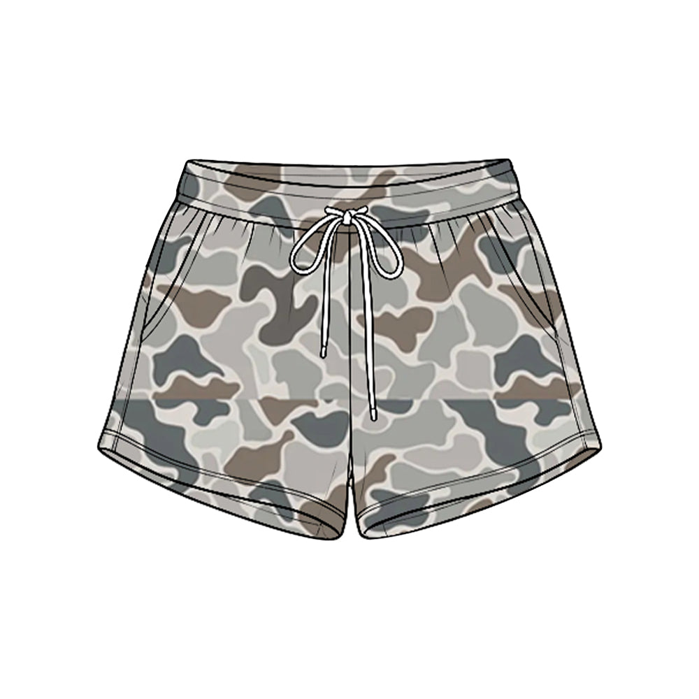 MOQ 5pcs SS1004 pre-order baby boy clothes hunting camo boys summer fall shorts-2026.8.25