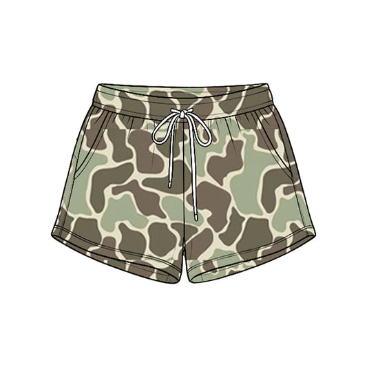 MOQ 5pcs SS1006 pre-order baby boy clothes hunting camo boys summer fall shorts-2026.8.25