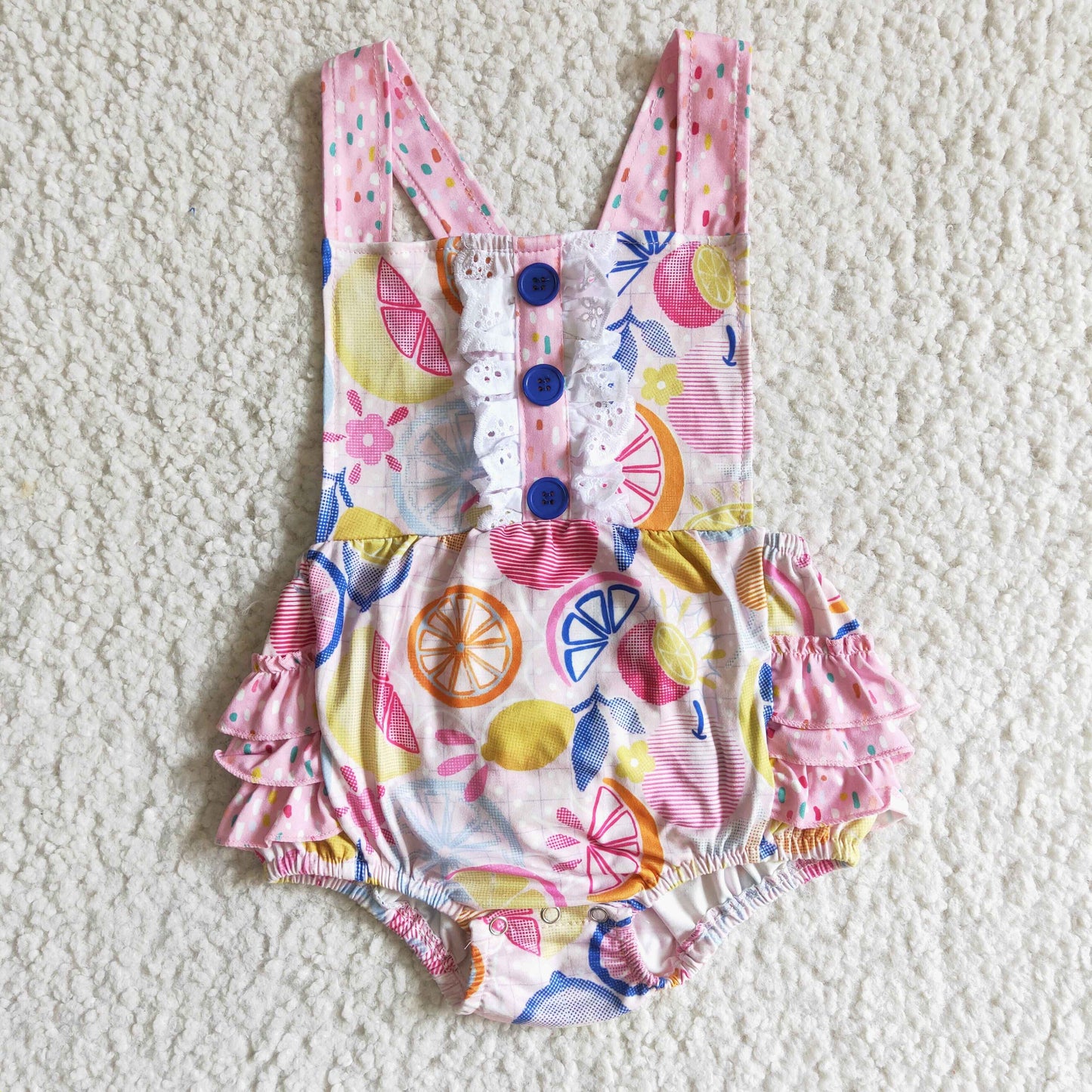 promotion RTS S0016 Pink Lemon Lace Girls Swimming Bathing Suits Swimsuits