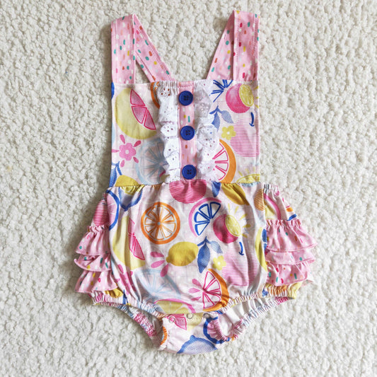 promotion RTS S0016 Pink Lemon Lace Girls Swimming Bathing Suits Swimsuits