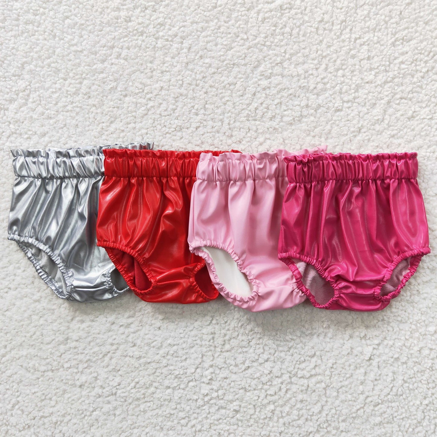 SS0049 Pink Girls Bummies Shorts