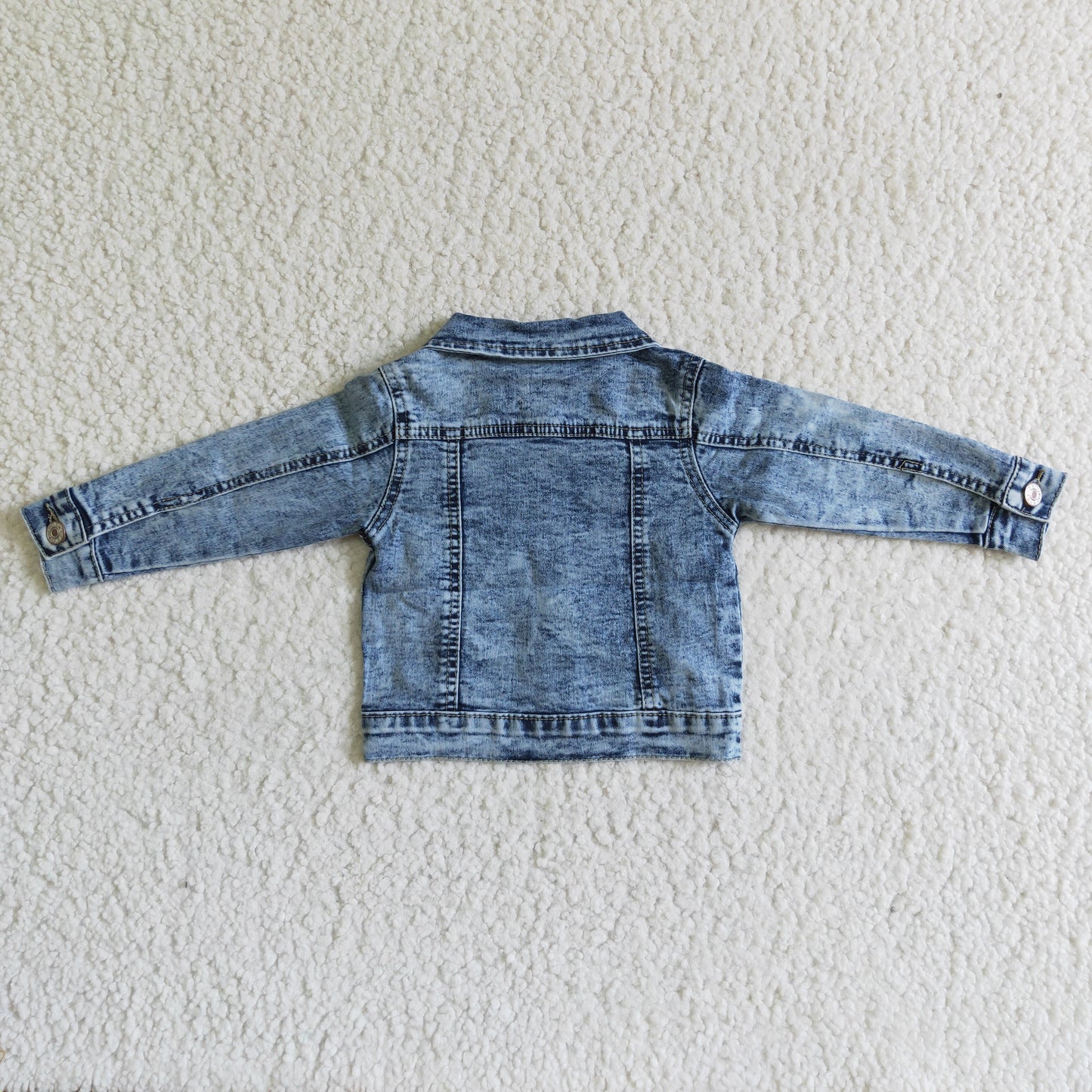 6 A5-14 Light Blue Girls Denim Jacket