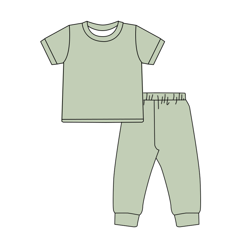 Boys Short Sleeve Pants Outfits