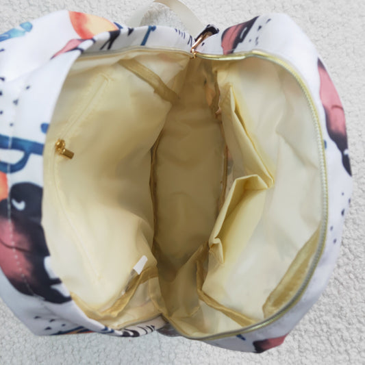 BA0043 Cow Western Print Little Bag Bagpack