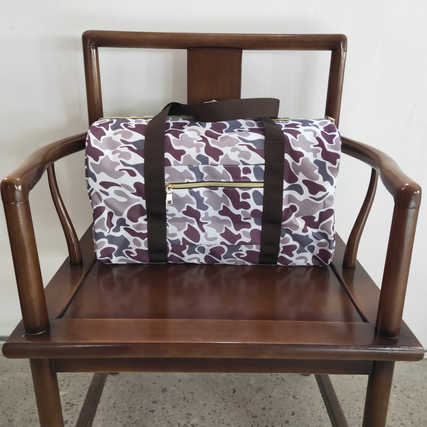 BA0034 Camo Print Little Bag Bagpack