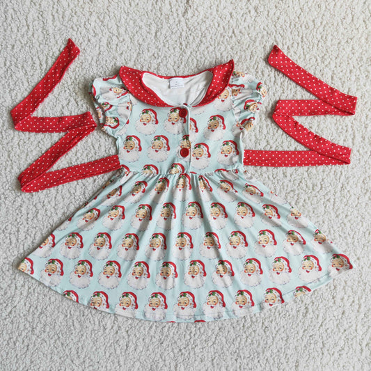 Christmas Santa Girls Dress