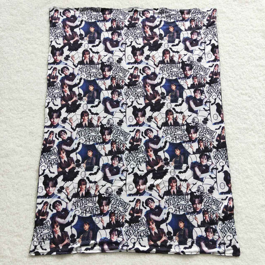 BL0051 Wed Cartoon Print Blanket