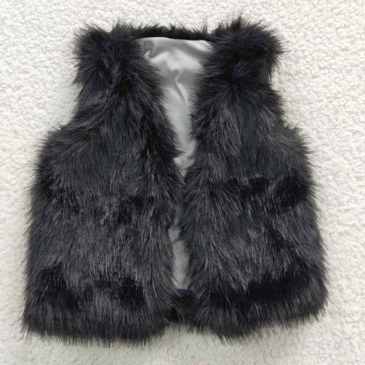 6 B0-3 Black New Arrival Winter Vest