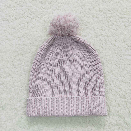 HA0006    Light Purple Knit Hat Cap