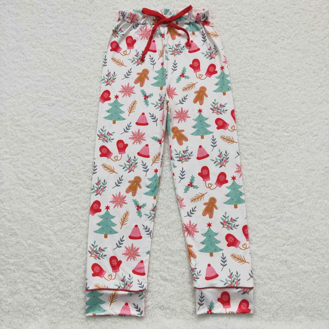 P0236  Adult Christmas Girls Bell Pants