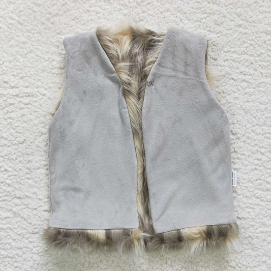 6 A21-15 Grey Winter Vest