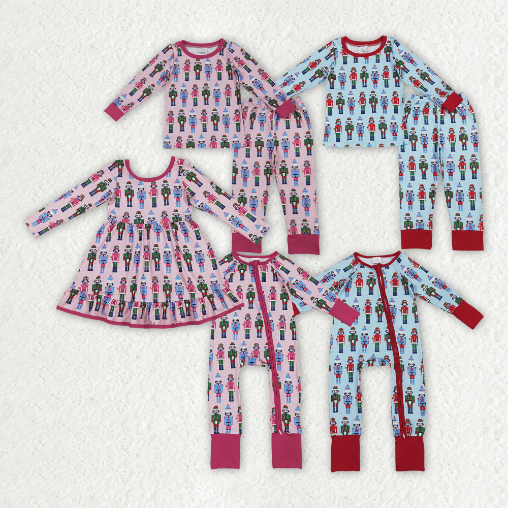 Sibling Matching Clothes Christmas Nutcracker Long Sleeve Clothing 202512 RTS