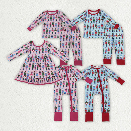 Sibling Matching Clothes Christmas Nutcracker Long Sleeve Clothing 202512 RTS