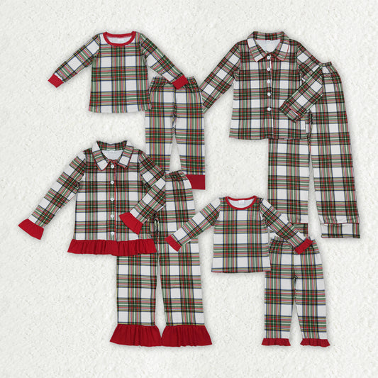Sibling Matching Clothes Christmas Family Boutique Pajama Set 202511 RTS