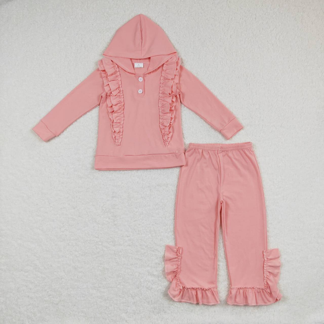 GLP0894 Pink Girls Long Sleeve Hoodies Outfits