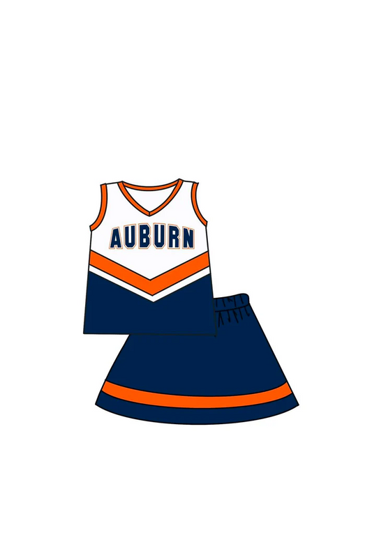 customize AUBURN short sleeved skirt tracksuit High quality