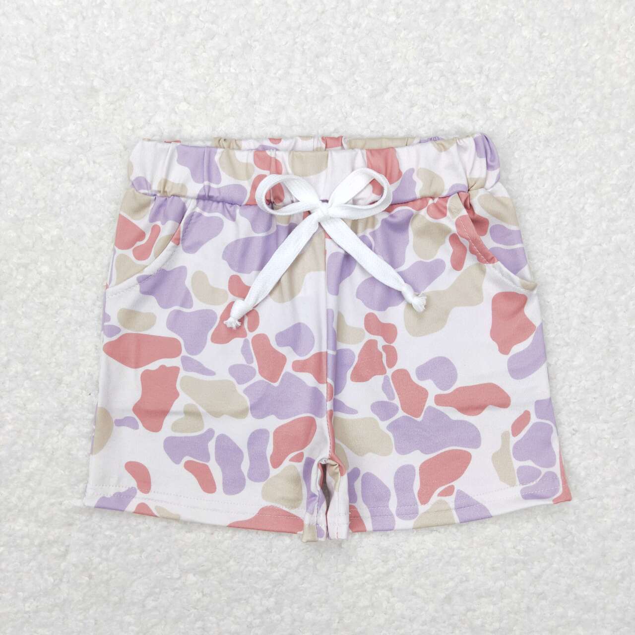 SS0142 camo Leopard Boys Shorts Pants