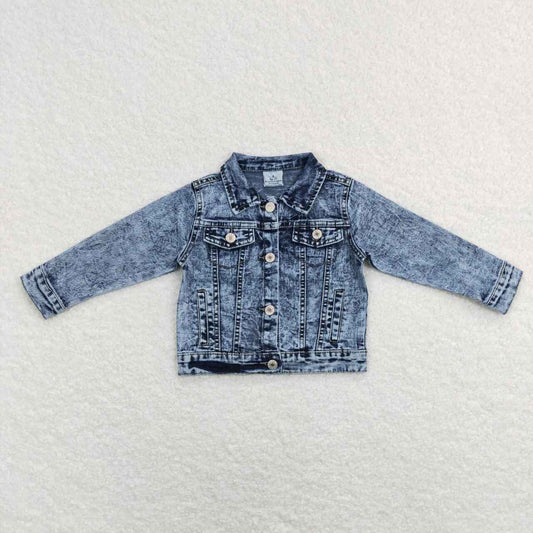 6 A5-14 Light Blue Girls Denim Jacket