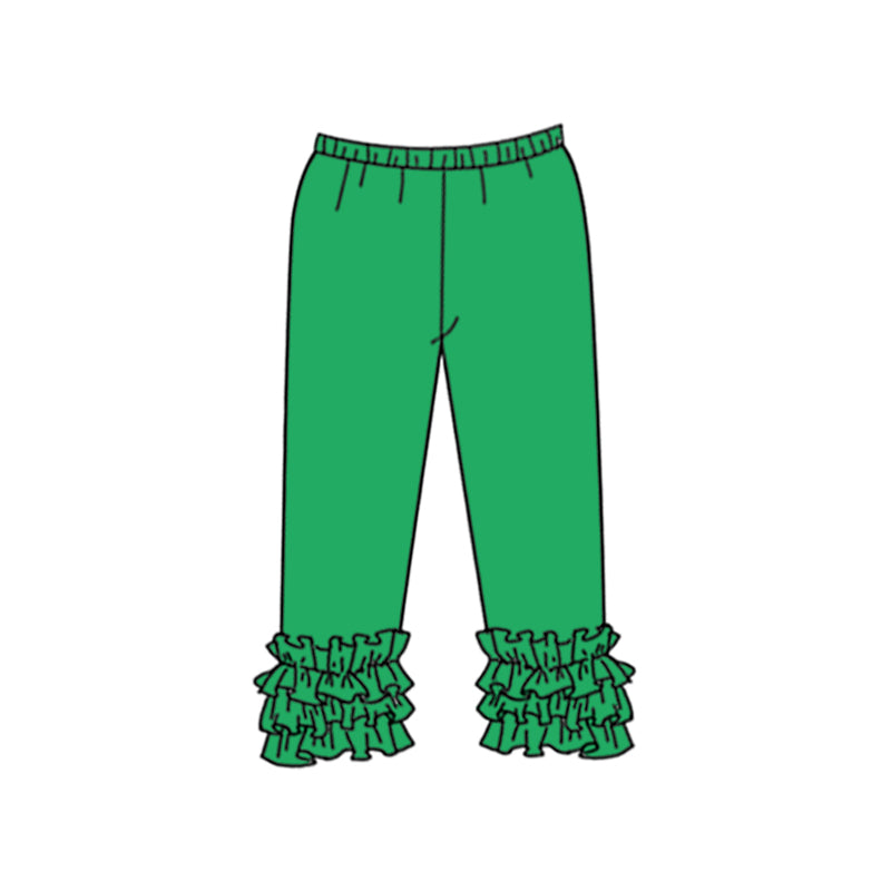 customize Green lace pants