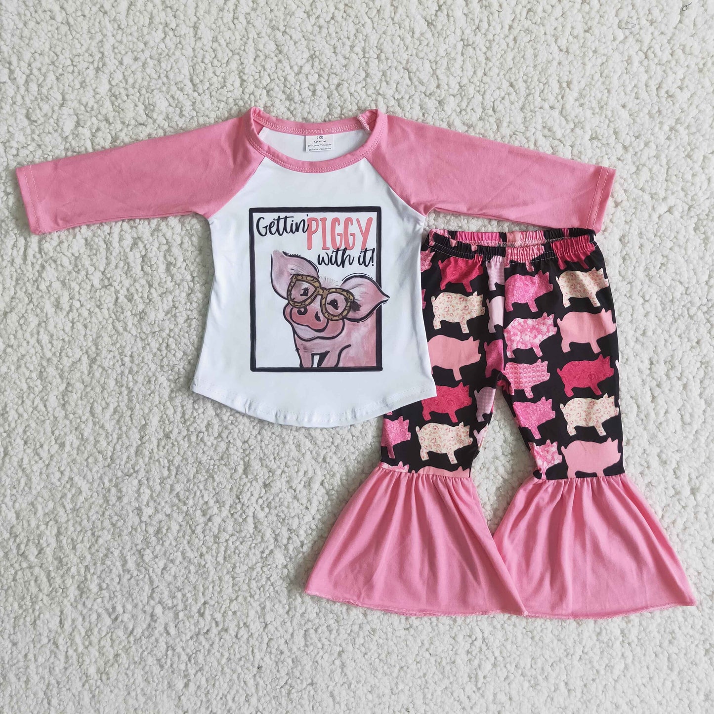 Clearance 6 A10-17 Pink pig set high quality wholesale